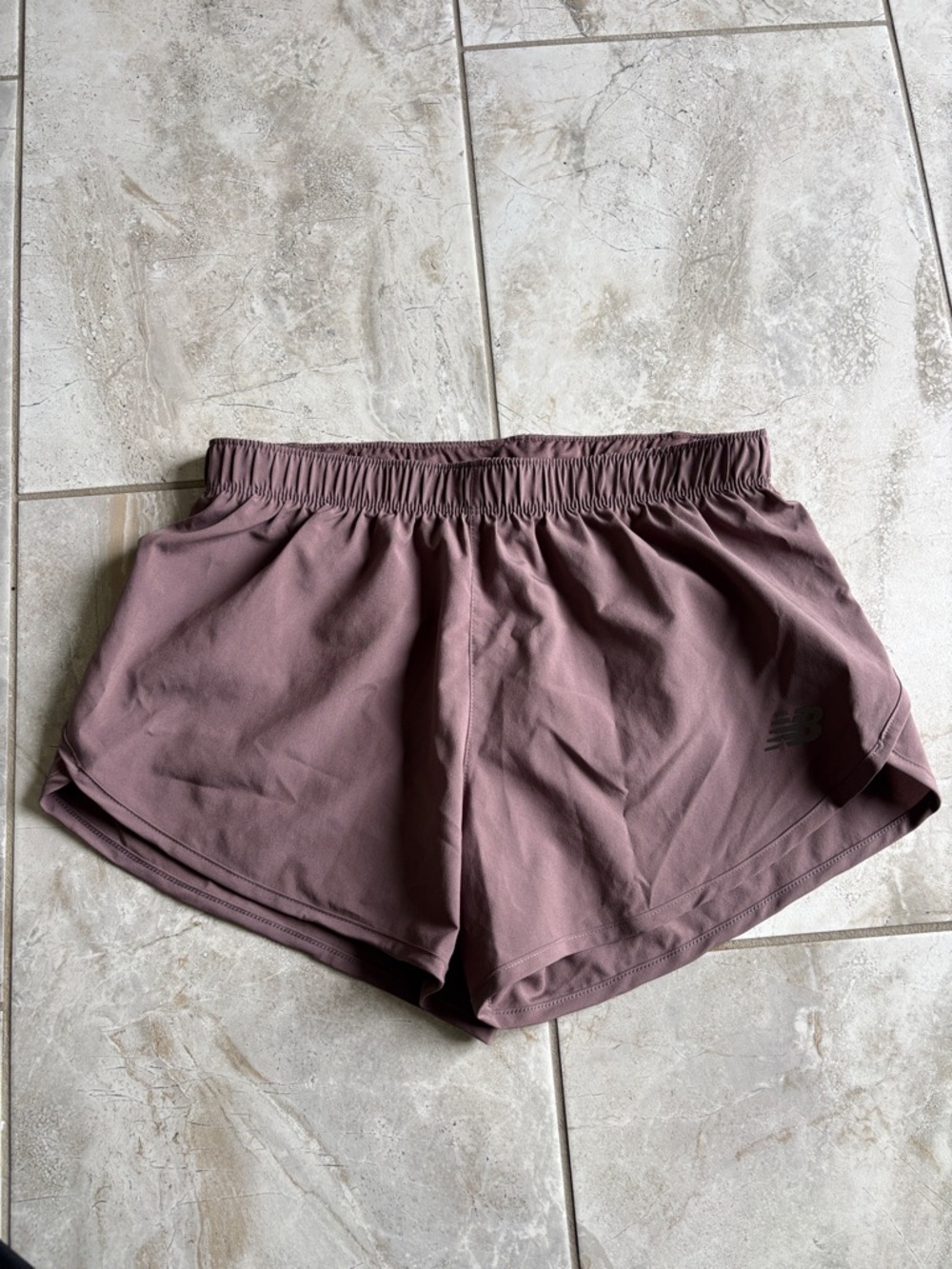 New Balance Women's Dusty Mauve Athletic Running Shorts